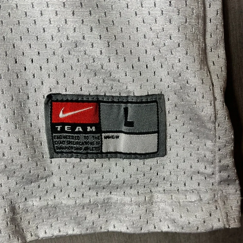 Virginia Nike Jersey Kids L White #16 NCAA Football EUC